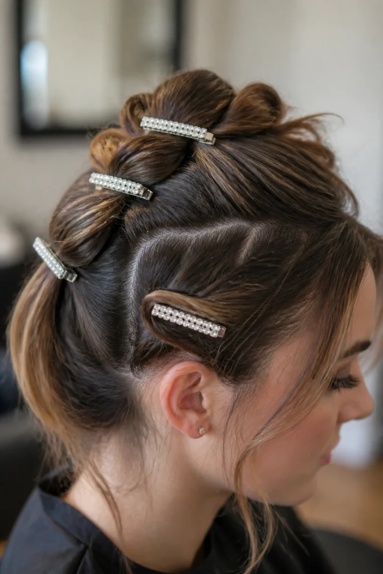 28 Sparkle Hairstyles for Office Looks