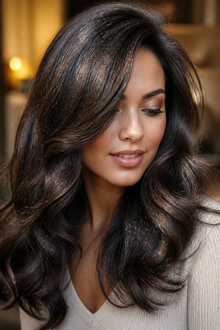 18 Black Sparkle Hairstyles for Thick Hair